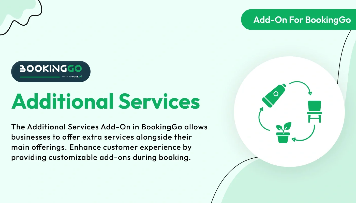 Additional Services - BookingGo SaaS Add-On