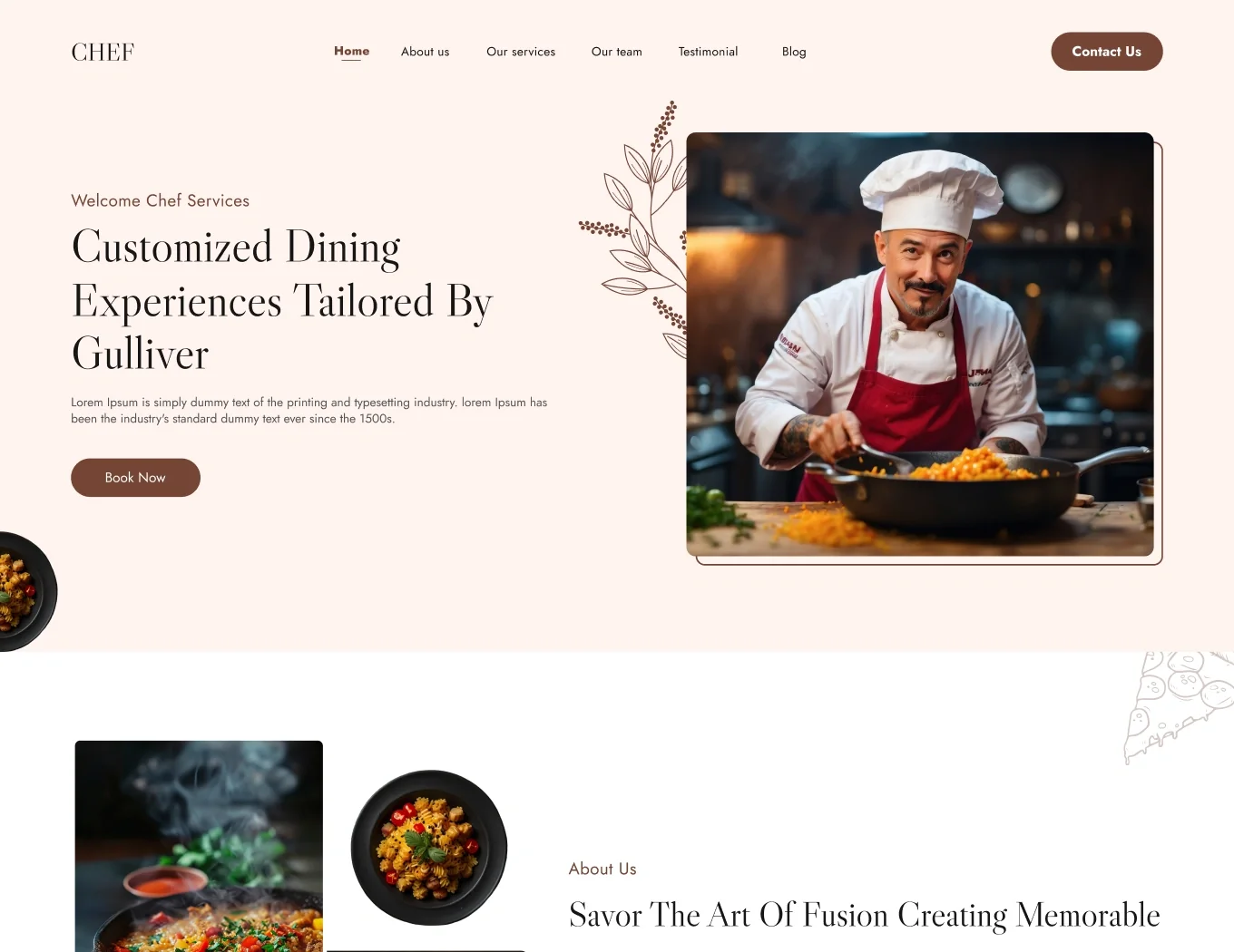 Chef Services - WorkDo BookingGo SaaS Add-On