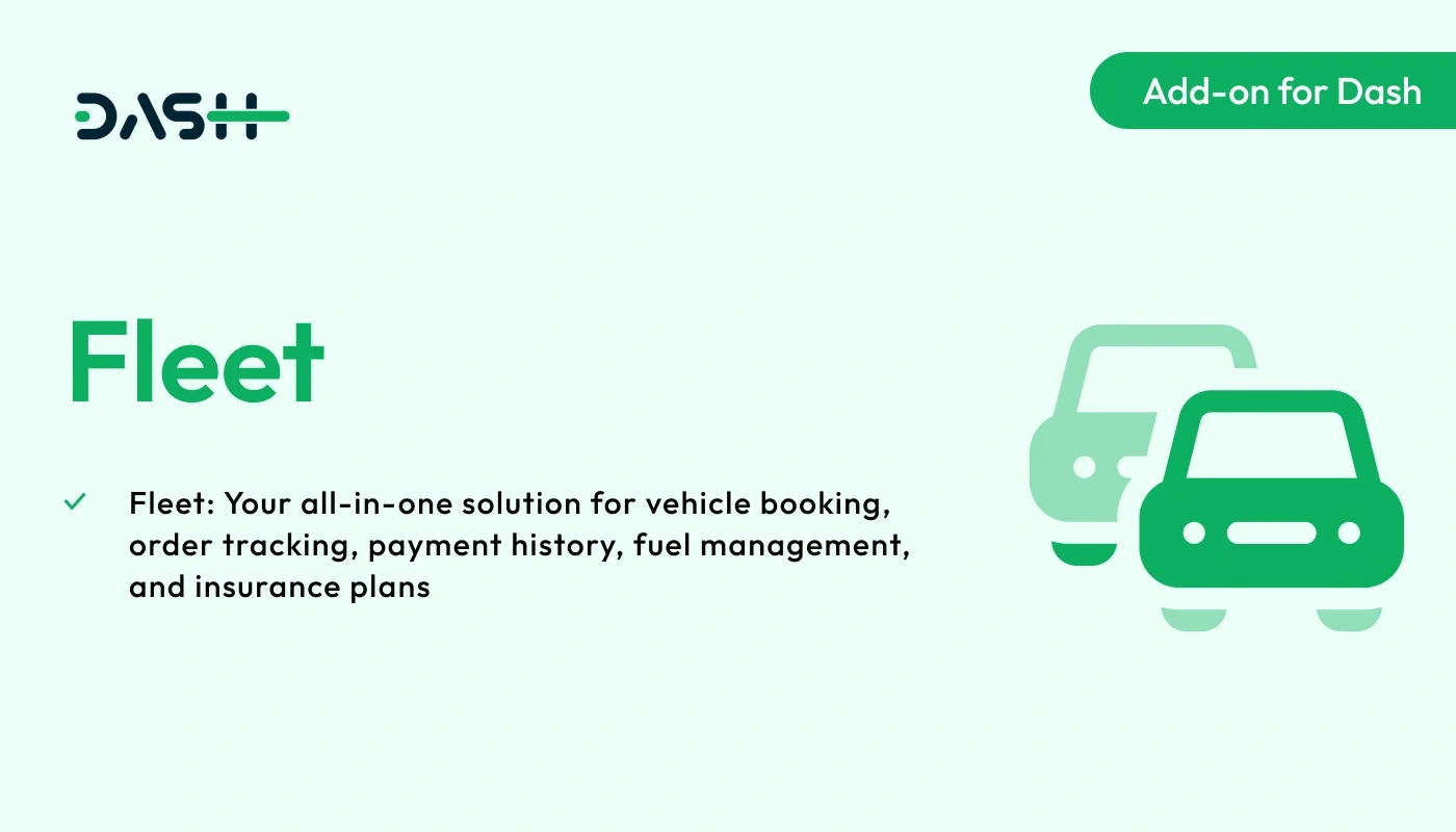 Fleet - WorkDo Dash SaaS Industrial Solutions Add-On