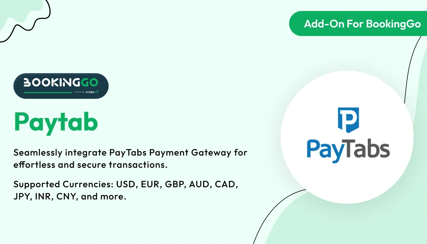 Paytab - BookingGo SaaS Add-On