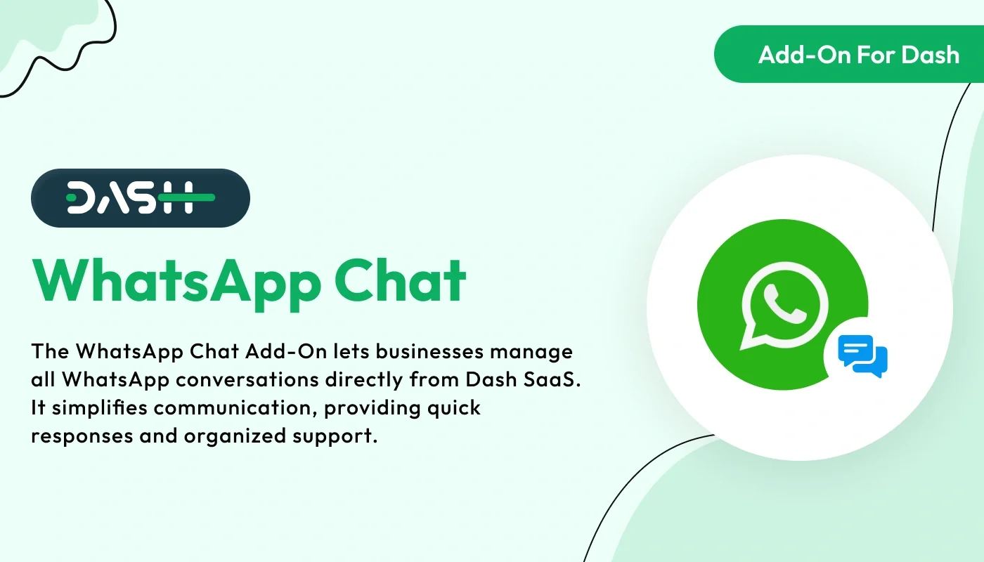 WhatsApp Chat - WorkDo Dash SaaS Social Media Add-On