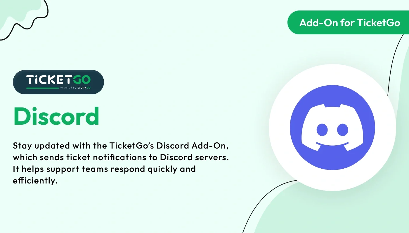 Discord - WorkDo TicketGo Add-On