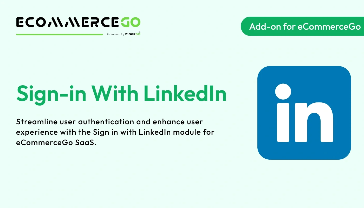 Sign-In With LinkedIn - WorkDo eCommerceGo SaaS Add-On