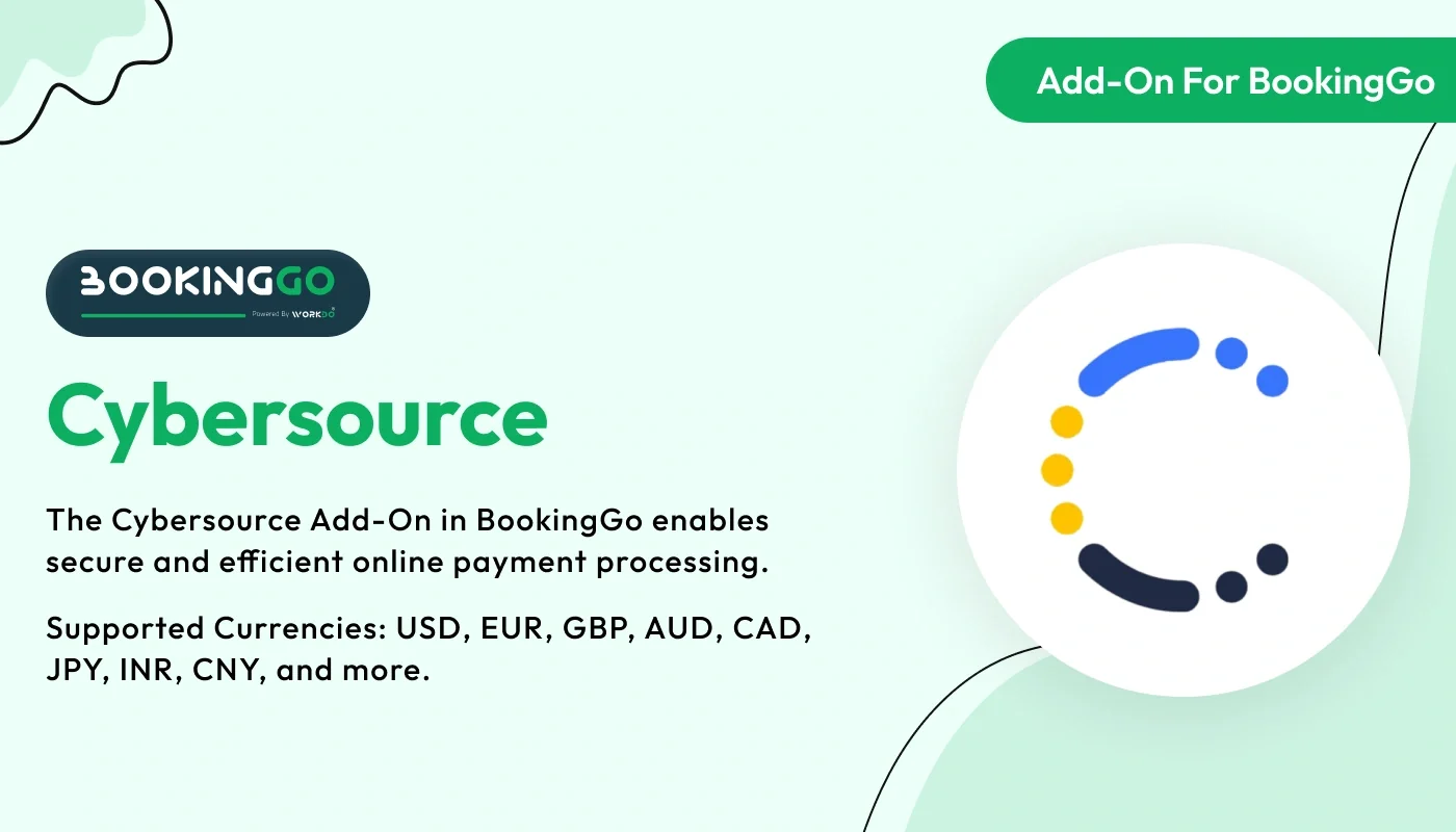 CyberSource - WorkDo BookingGo SaaS Add-On
