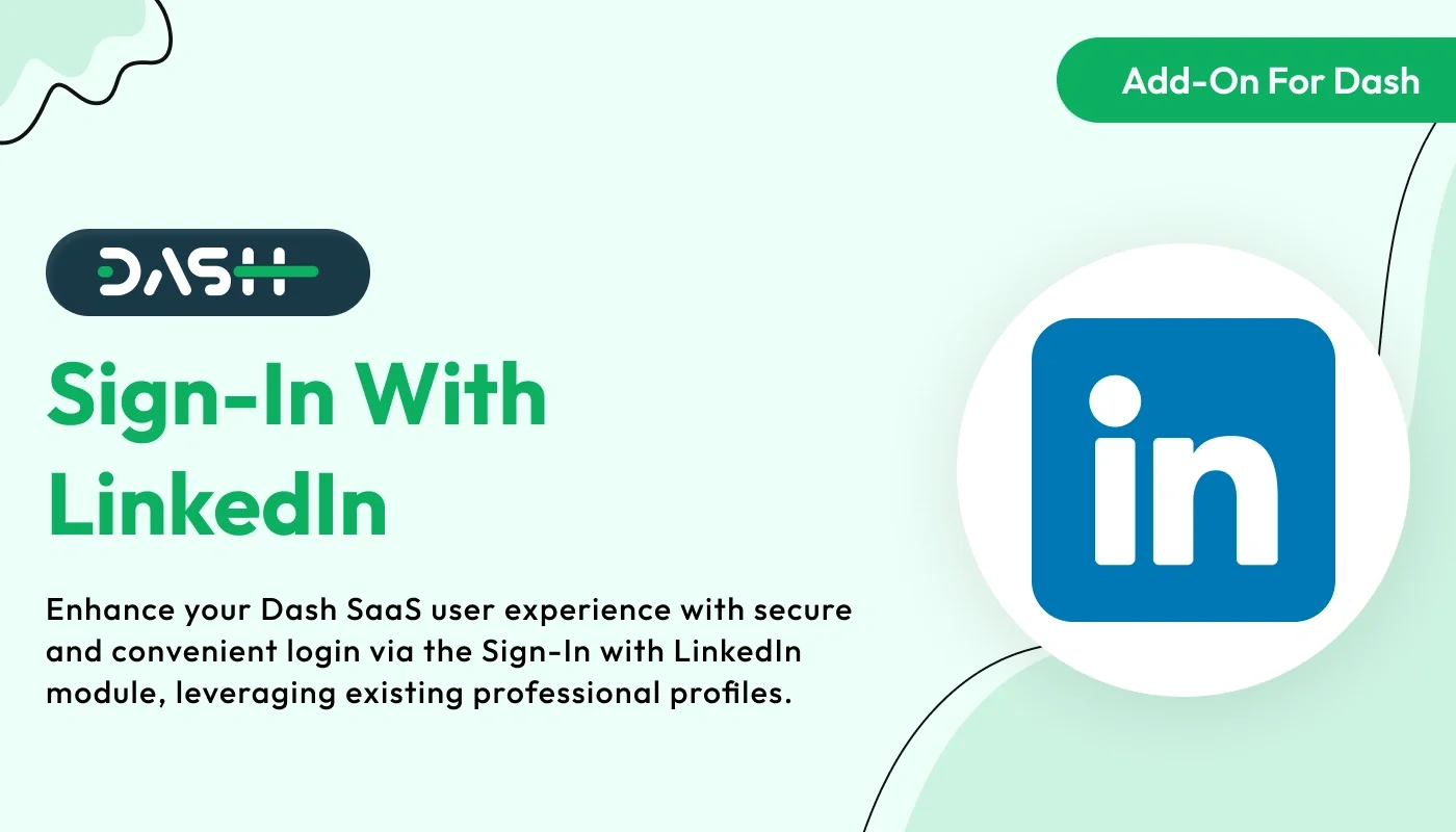 Sign-In With LinkedIn - WorkDo Dash SaaS Security Add-On