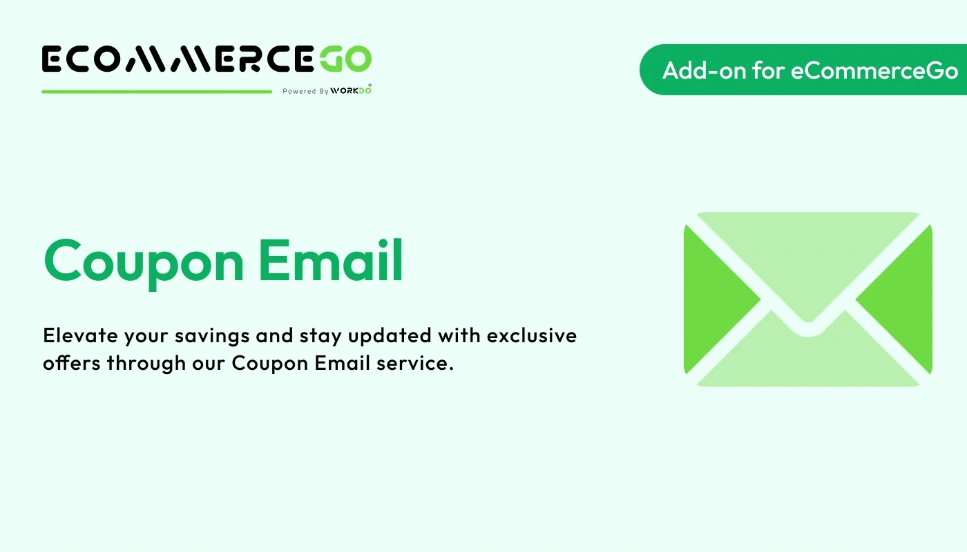 Coupon Email - WorkDo eCommerceGo SaaS Add-On