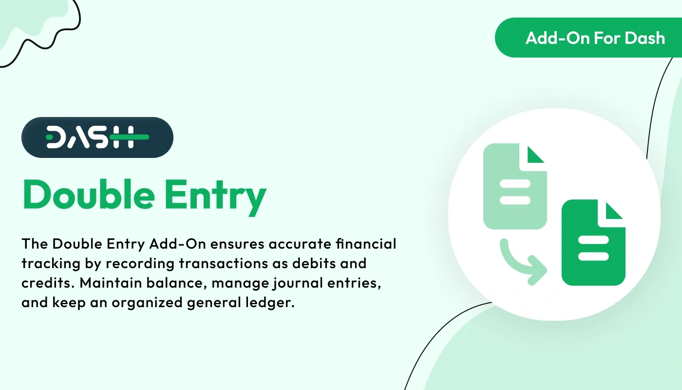 Double Entry - WorkDo Dash SaaS Finance Add-On