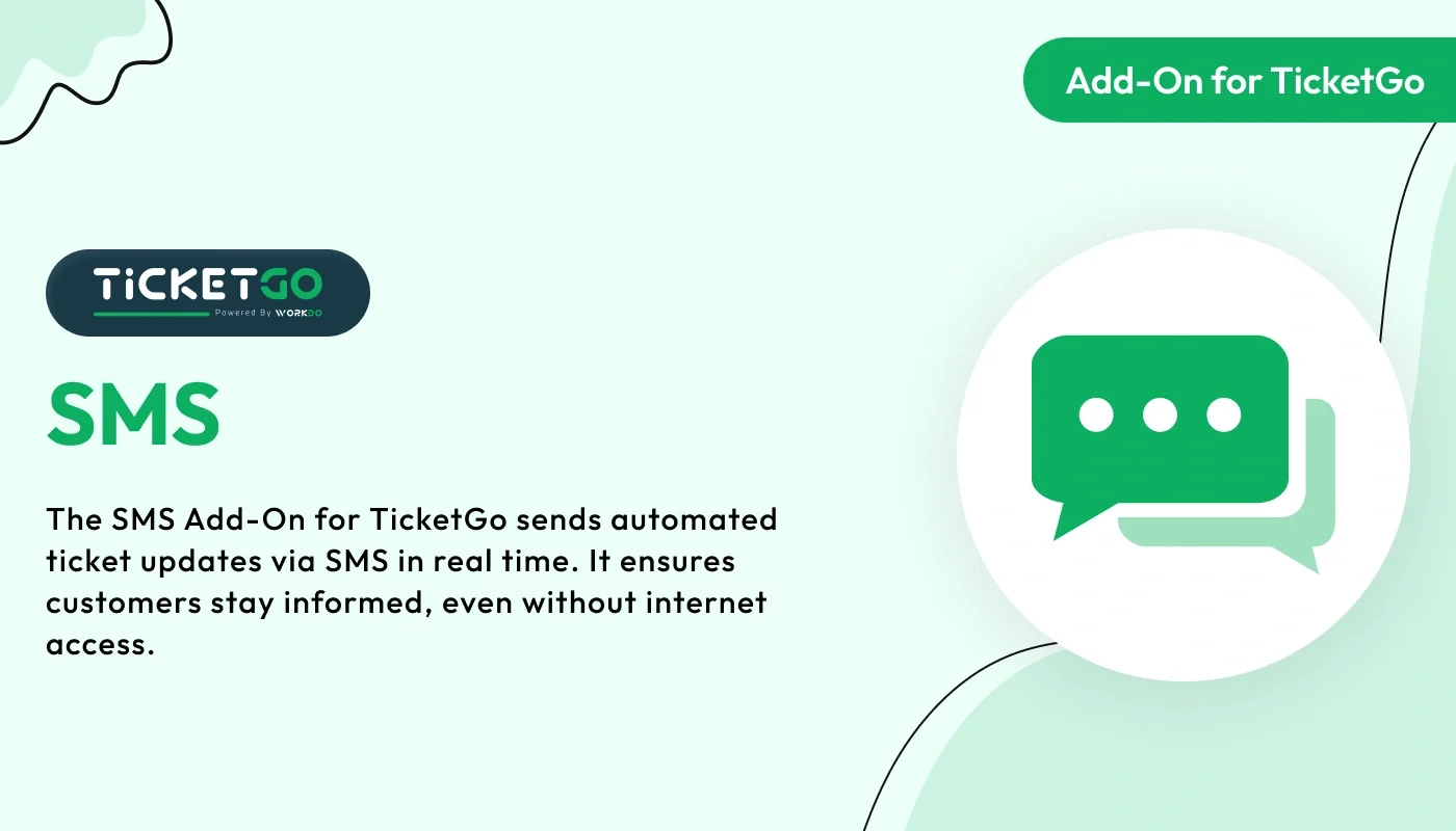 SMS - WorkDo TicketGo Add-On