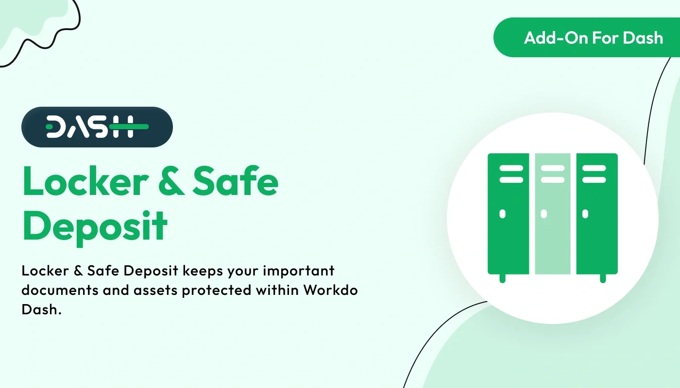 Locker & Safe Deposit - WorkDo Dash SaaS Industrial Solutions Add-On