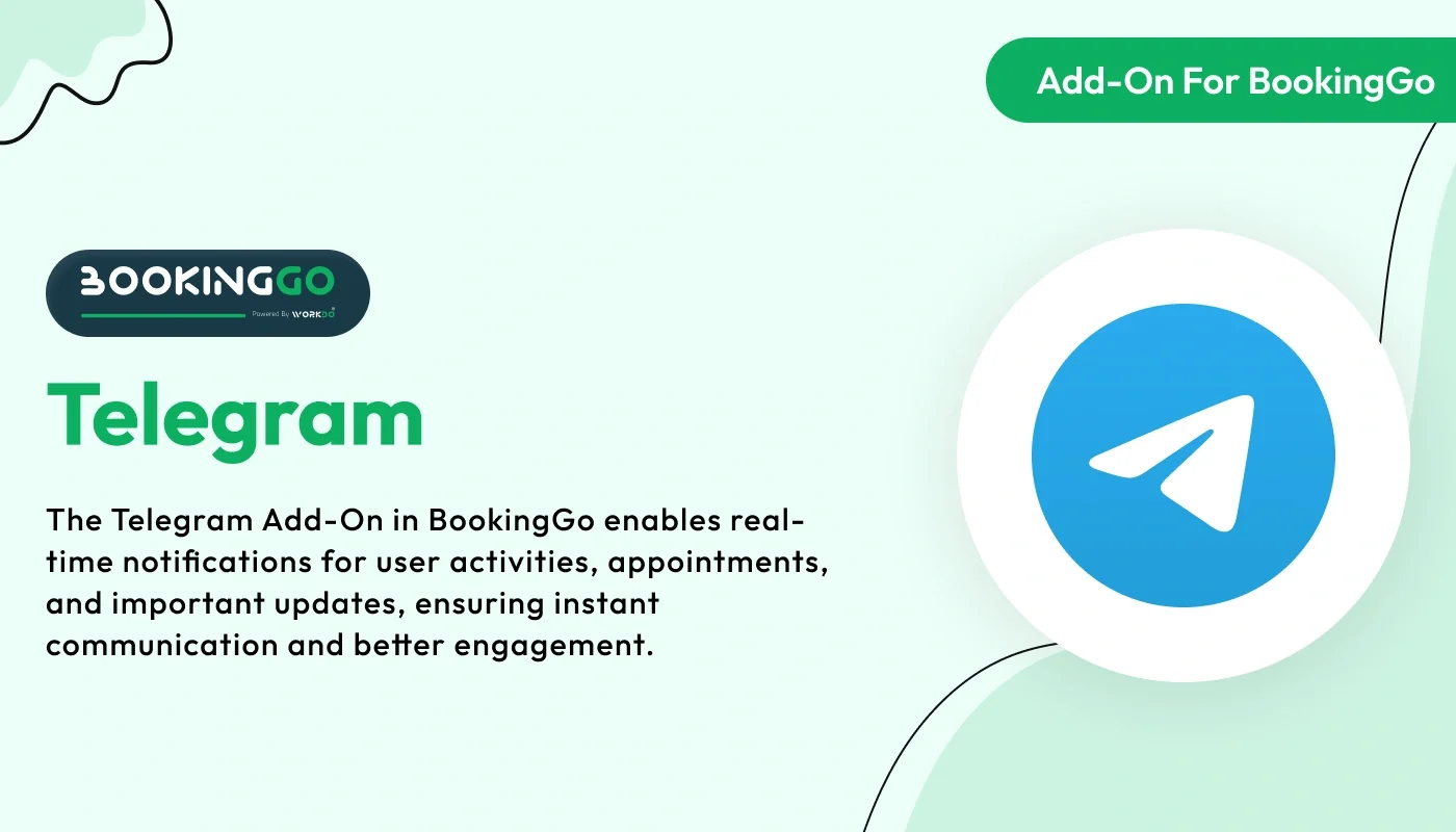 Telegram - BookingGo SaaS Add-On
