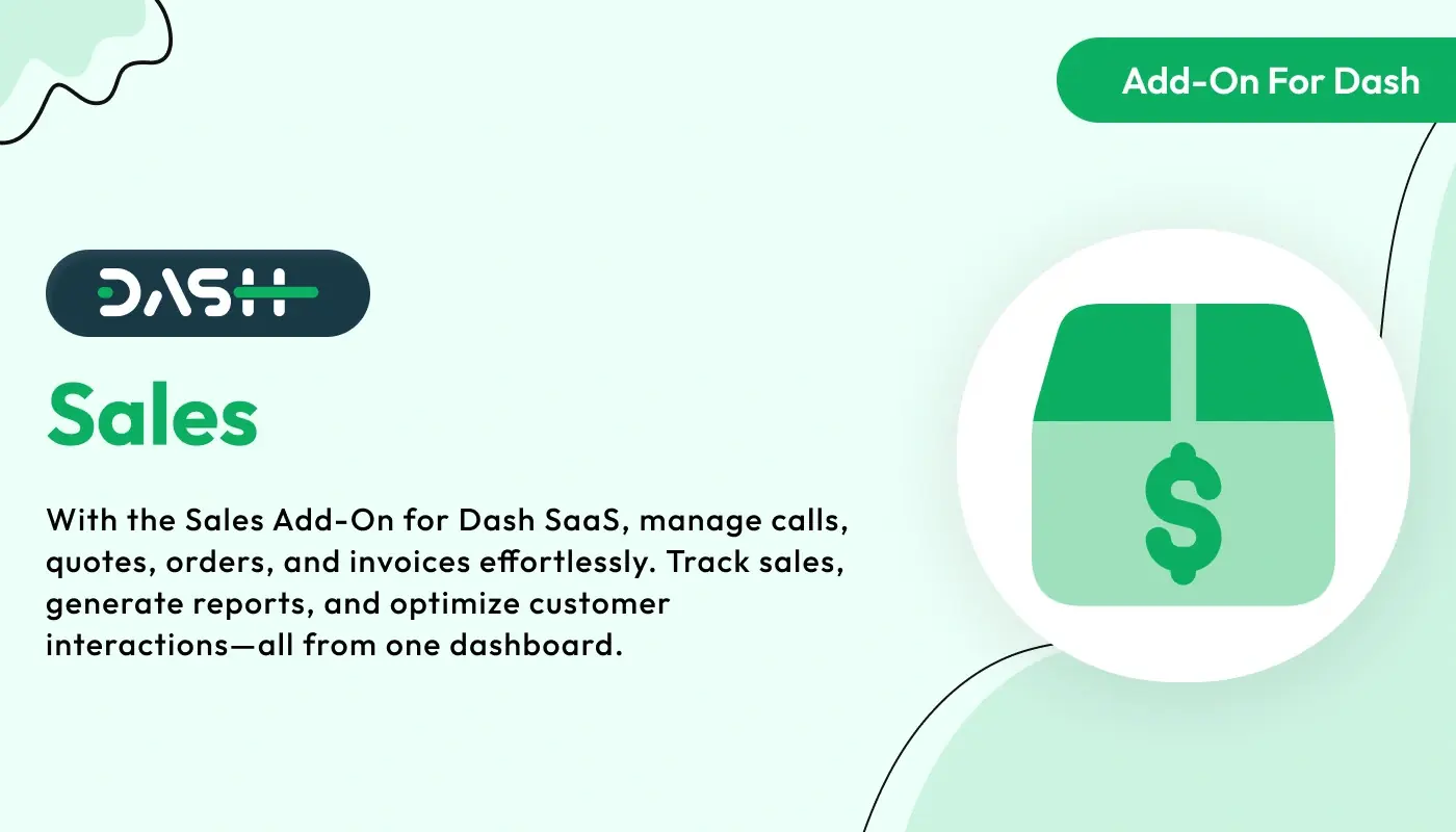 Sales - WorkDo Dash SaaS Sales Add-On