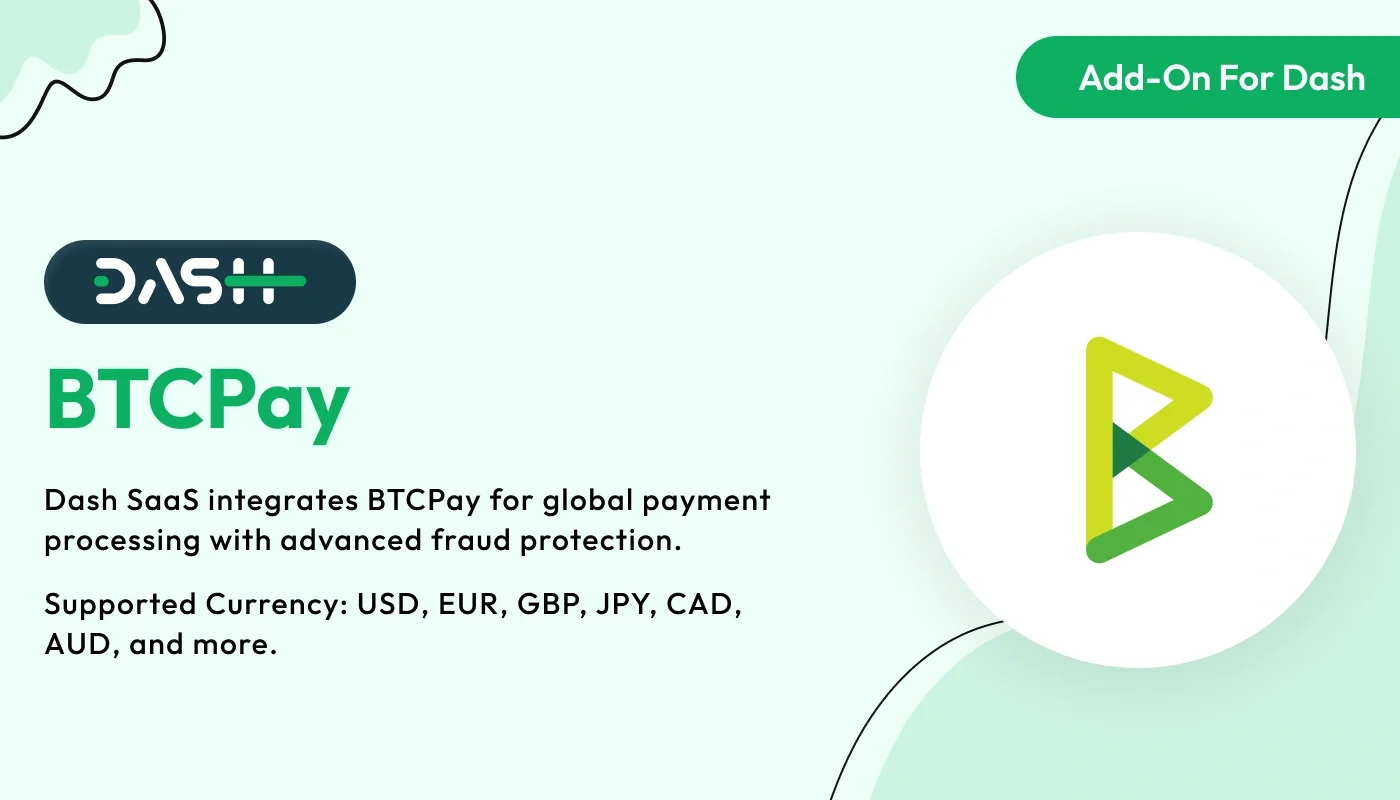 BTCPay - WorkDo Dash SaaS Payment Gateways Add-On