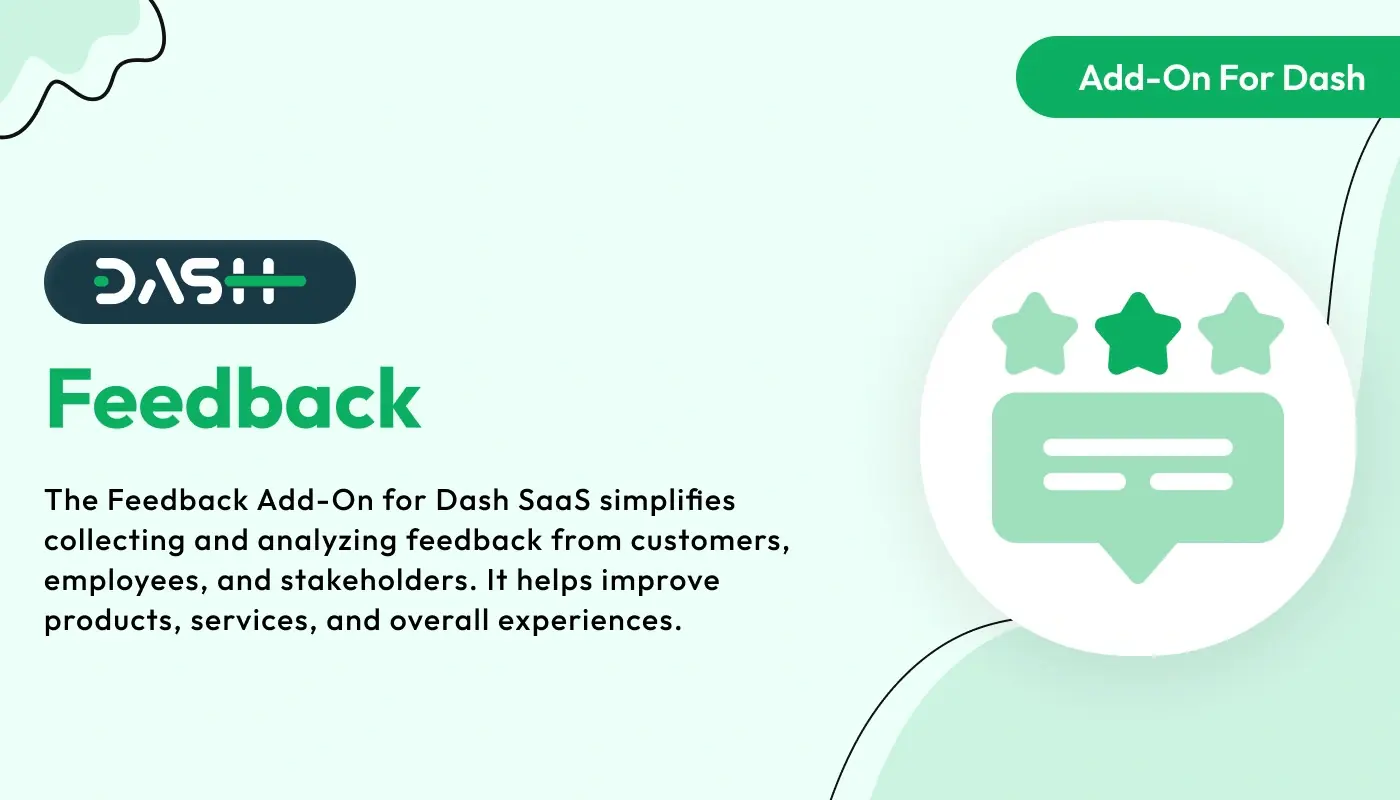 Feedback - WorkDo Dash SaaS Sales Add-On