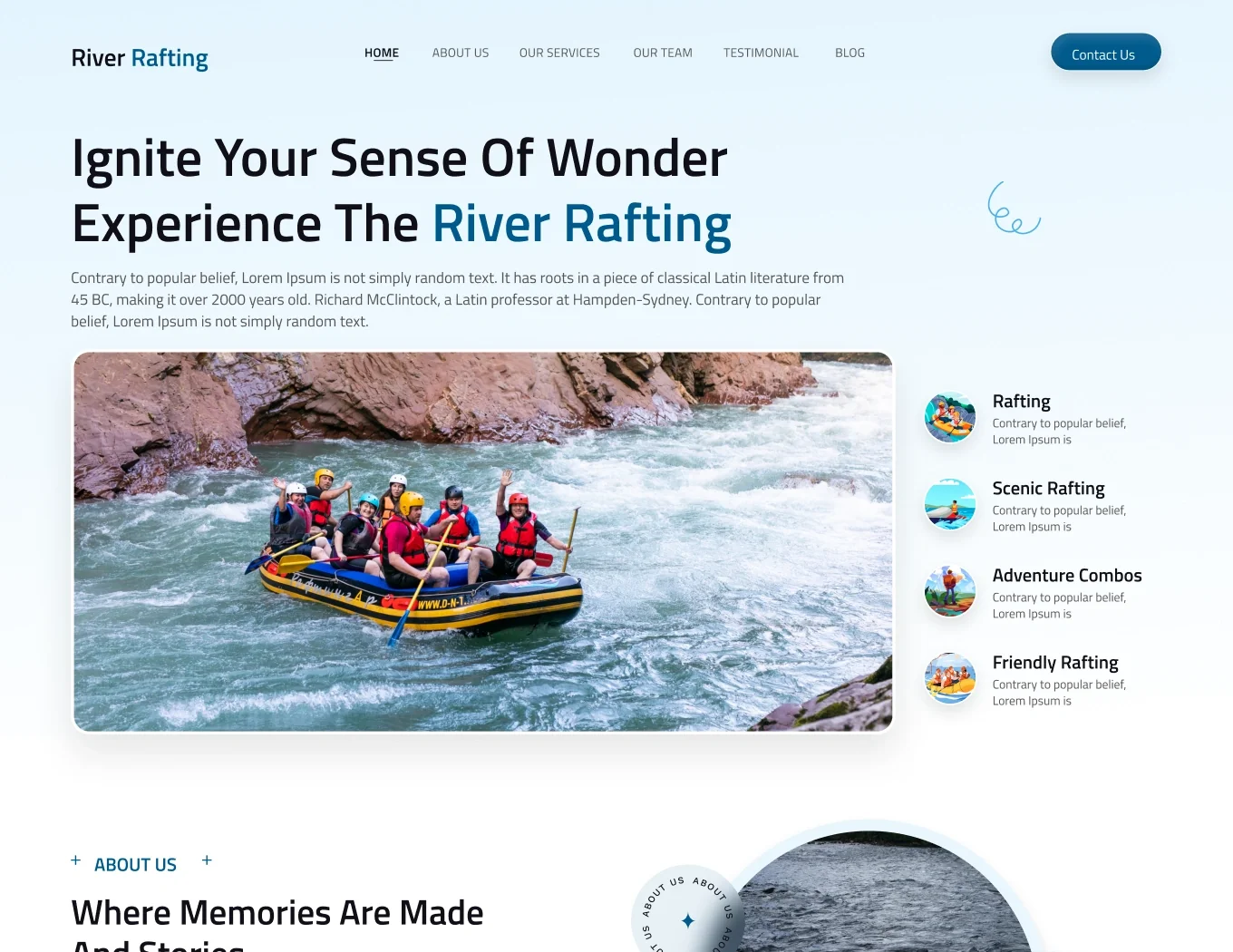 River Rafting - BookingGo SaaS Add-On