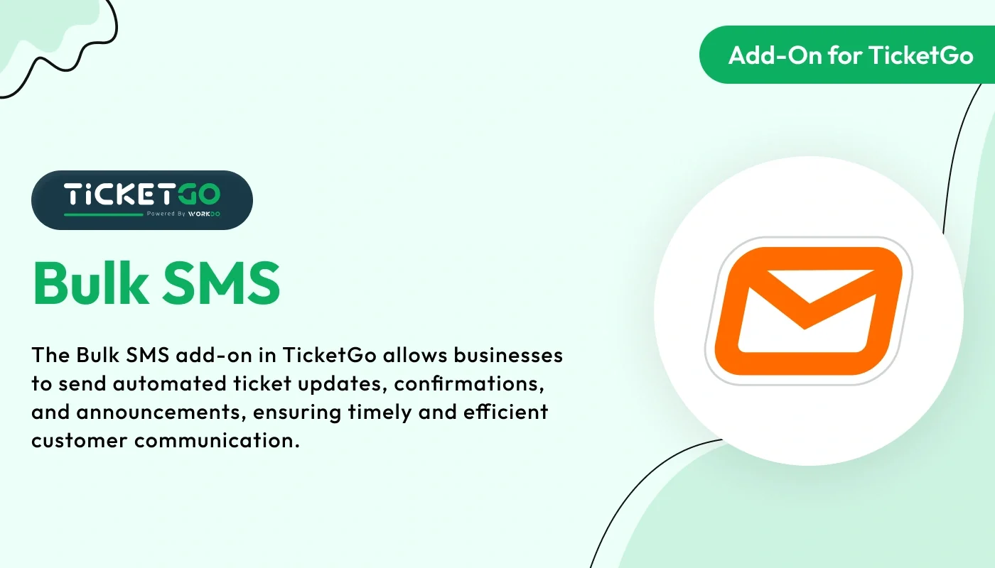 Bulk SMS - WorkDo TicketGo Add-On
