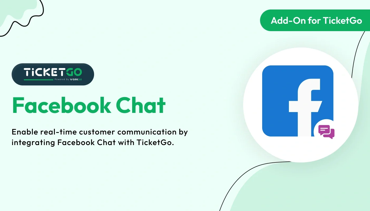 Facebook Chat - WorkDo TicketGo Add-On