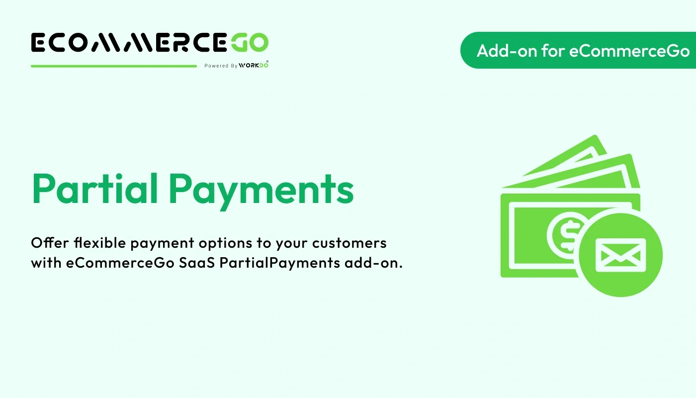 Partial Payment - WorkDo eCommerceGo SaaS Add-On