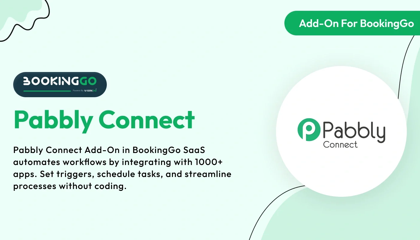 Pabbly Connect - BookingGo SaaS Add-On