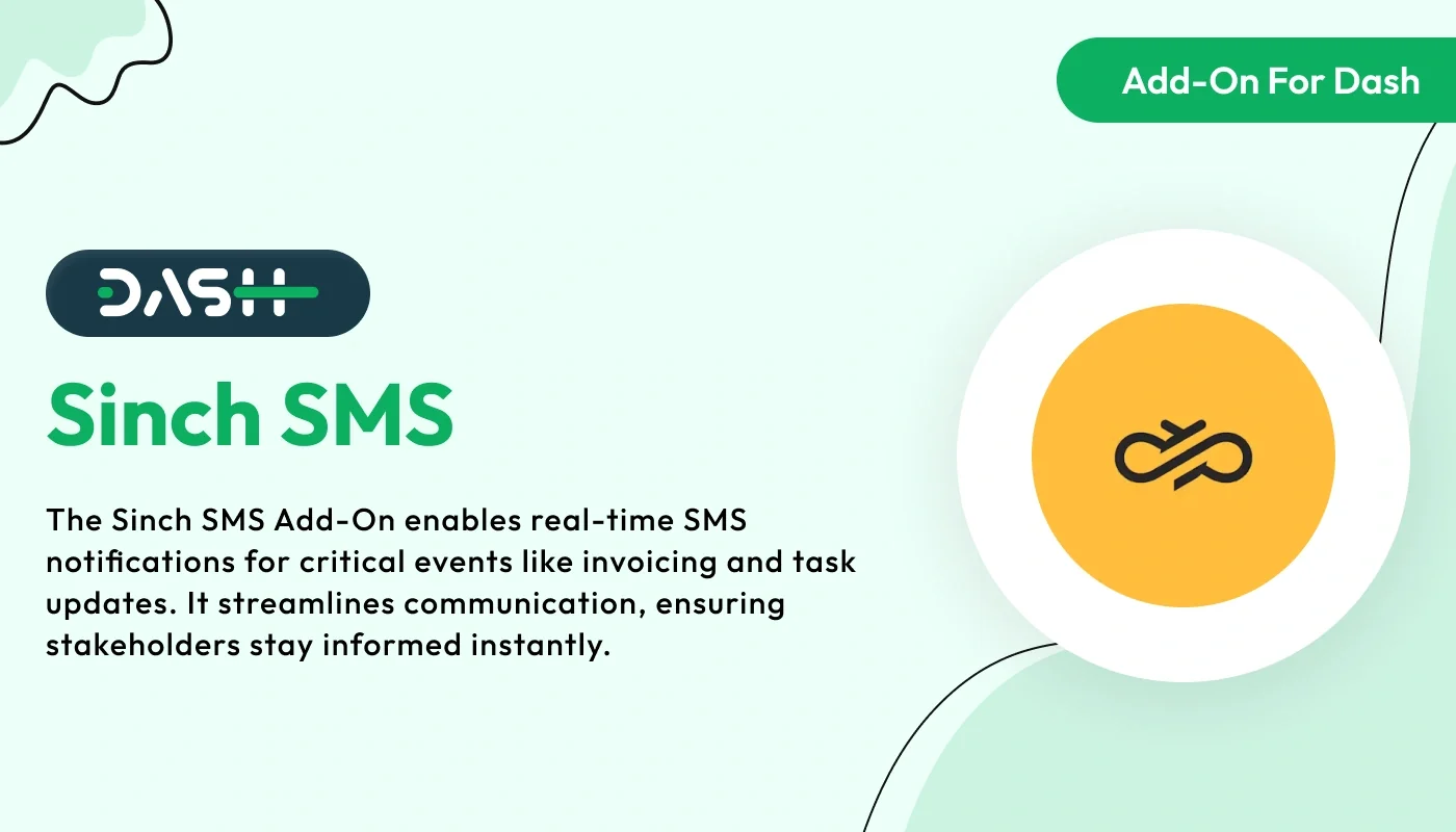 Sinch SMS - WorkDo Dash SaaS Social Media Add-On
