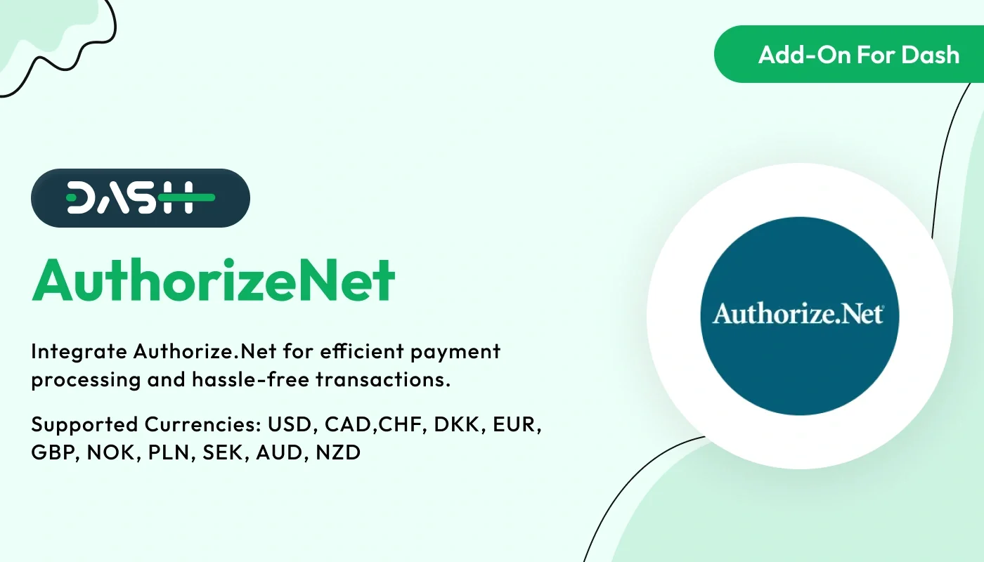 AuthorizeNet - WorkDo Dash SaaS Payment Gateways Add-On