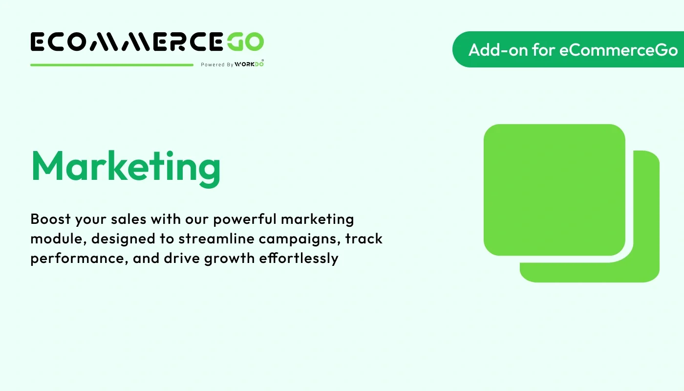 Marketing - WorkDo eCommerceGo SaaS Add-On