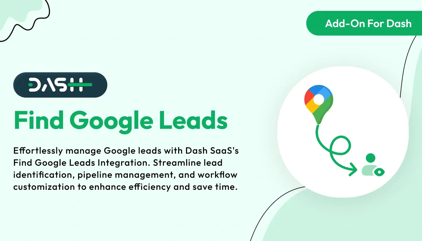 Find Google Leads - WorkDo Dash SaaS Sales Add-On