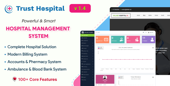 Trust Hospital Management ERP