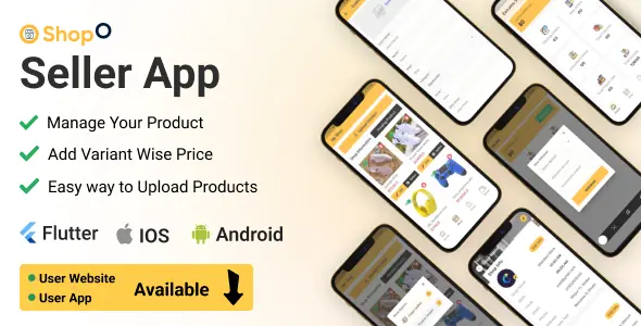 Shopo eCommerce - Multivendor eCommerce Flutter Seller App