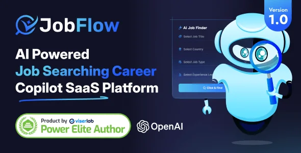 JobFlow - AI Powered Job Searching Career Copilot SaaS Platform