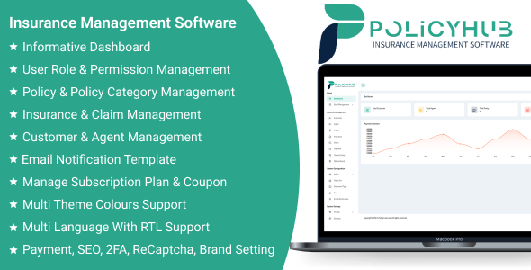 PolicyHub SaaS - Insurance Management Software