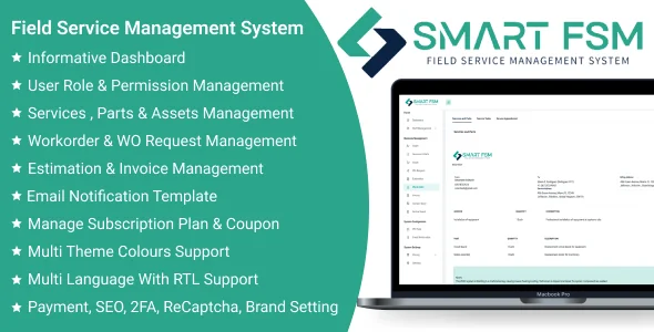 mart FSM SaaS - Field Service Management System