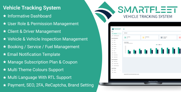 Smart Fleet SaaS - Vehicle Tracking System