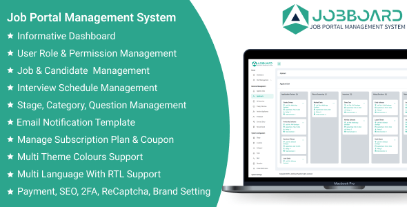 Job Board SaaS - Job Portal Management System