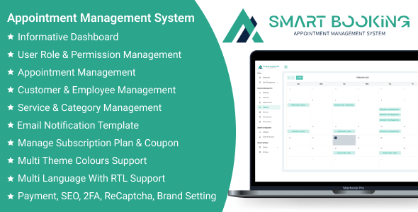 Smart Booking SaaS - Appointment Management System