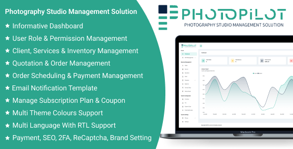 PhotoPilot SaaS - Photography Studio Management Solution